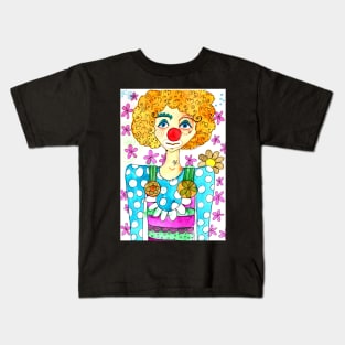 the happiness of others... or a clown Kids T-Shirt